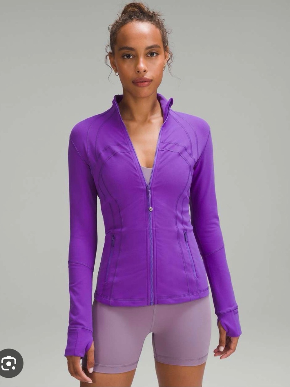 Lululemon Define Jacket Luon - Size 10 Atomic Purple NWT